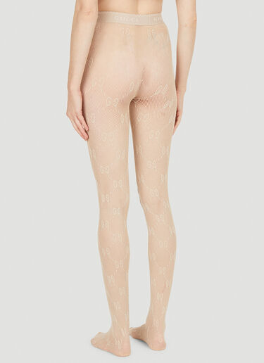 Gucci GG Monogram Tights Beige guc0251150