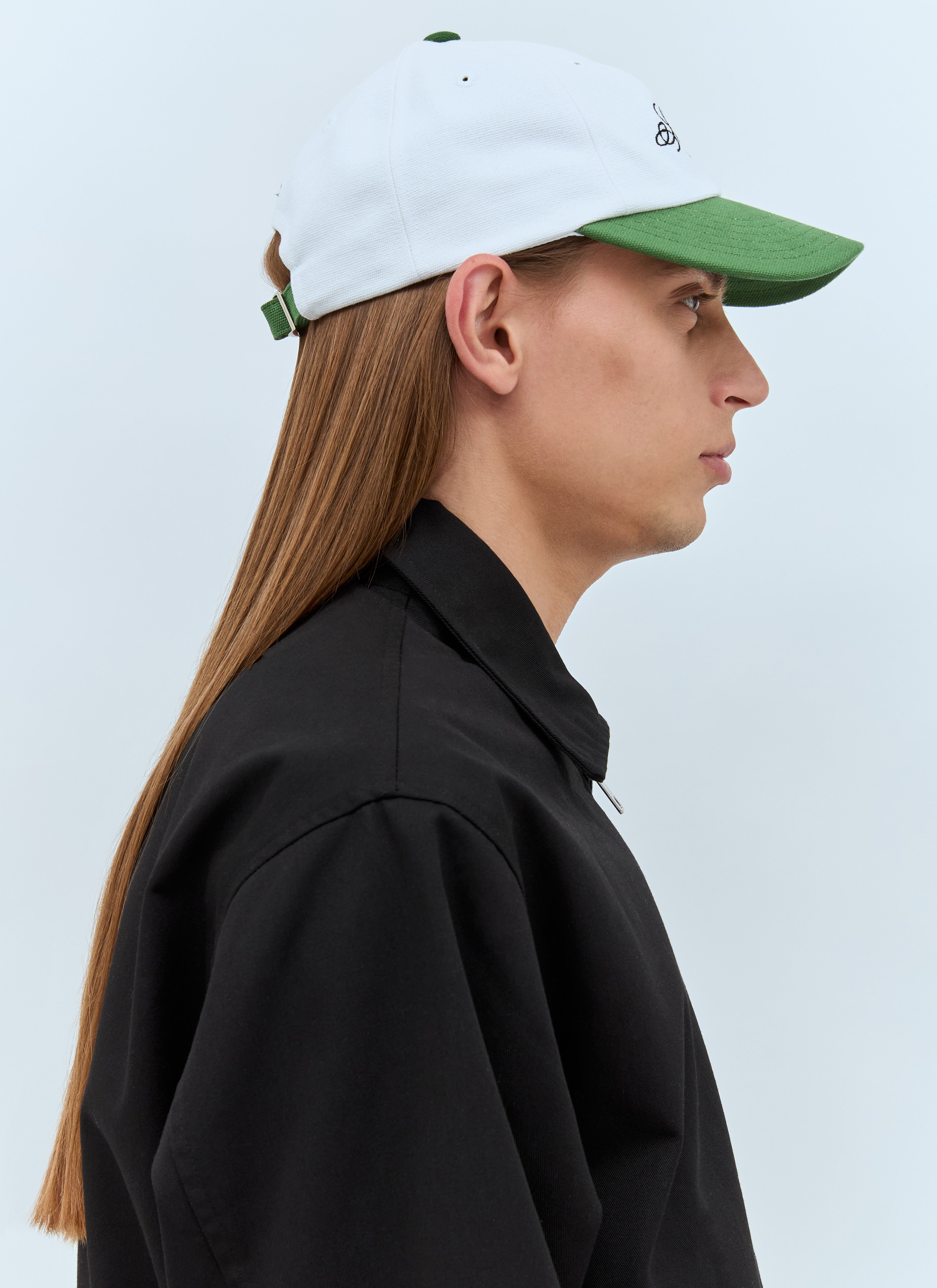 A.P.C. Men s xJJJJound Hotel Baseball Cap in White LN CC