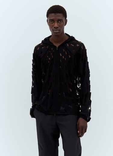 POST ARCHIVE FACTION (PAF) 6.0 Hooded Top Left Black paf0156003