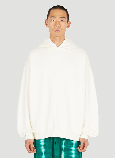Marni Long Sleeved Hooded Sweatshirt White mni0150015