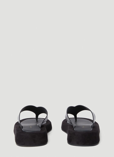 The Row Ginza Sandals Black row0251029