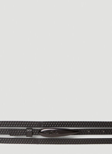 Acne Studios 编织腰带 黑色 acn0252072