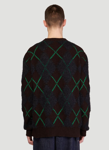 Bottega Veneta Cable-Knit Sweater Brown bov0145059