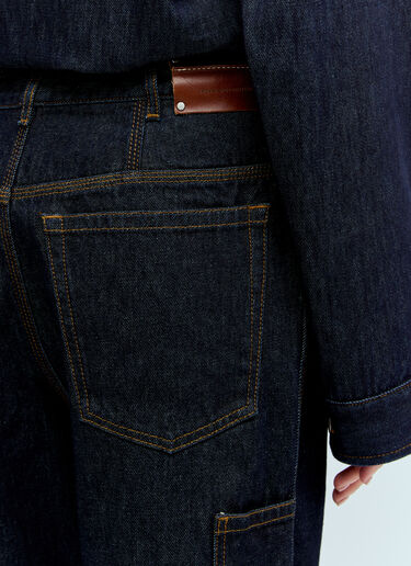 Dries Van Noten 贴袋牛仔裤 蓝色 dvn0256005