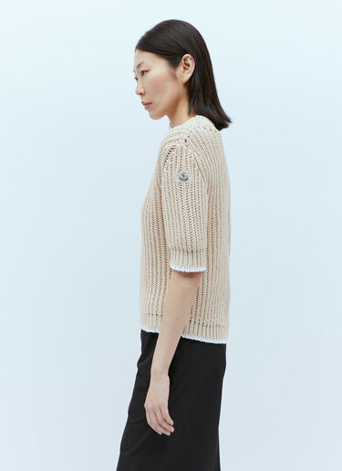Moncler 반팔 스웨터 베이지 mon0256028
