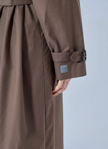 LN-CC® - Max Mara: Classic Cotton Trench Coat - Brown Max Mara Classic Cotton Trench Coat Brown max0265301