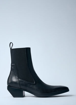 Our Legacy Stivali Leather Boots Black our0360025