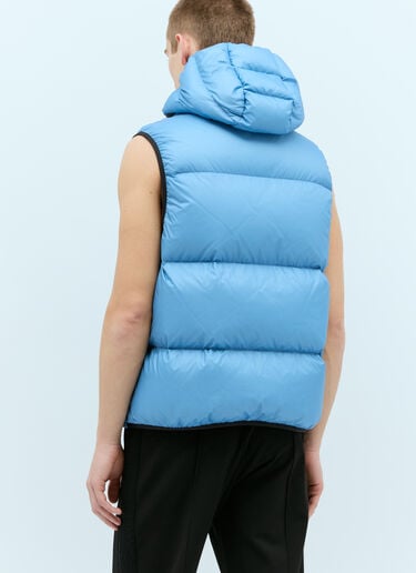 Moncler Lausen ダウンジレ ブルー mon0158004