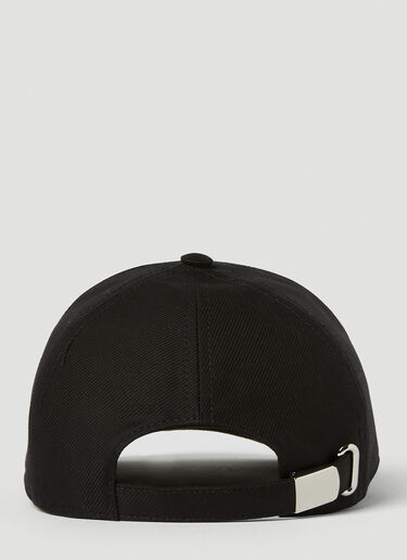 Burberry Logo Embroidery Baseball Cap Black bur0253058