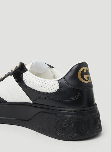 Gucci Monochrome Embossed Sneakers Black guc0251075