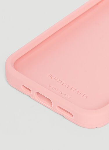 Bottega Veneta 러버 iPhone 12 Pro 케이스 핑크 bov0245081