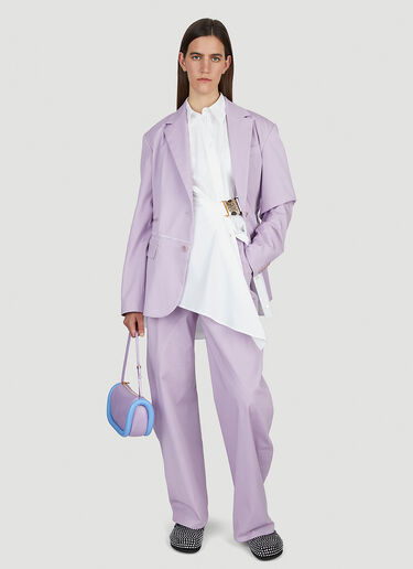 JW Anderson Deconstructed Blazer Lilac jwa0251010