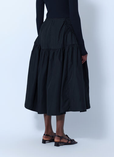 LN-CC® - Cecilie Bahnsen: Cbfilly Midi Skirt - Black Cecilie Bahnsen Cbfilly Midi Skirt Black cec0266027