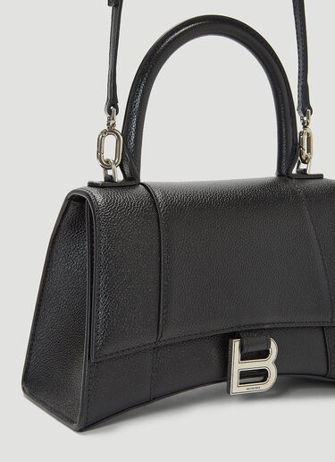 Balenciaga Hourglass Top Handle Small Bag Black bal0243080