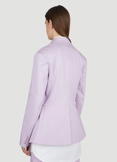 JW Anderson Deconstructed Blazer Lilac jwa0251010