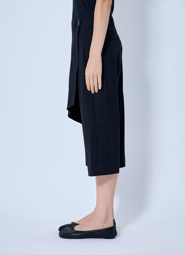 LN-CC® - Kiko Kostadinov: Linnet Wrap Culottes - Black Kiko Kostadinov Linnet Wrap Culottes Black kko0265002