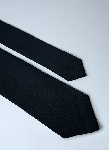 Night Covert Tie Our Legacy Night Covert Tie Black our0162042
