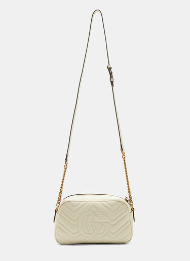 Gucci GG Marmont Matelassé Small Shoulder Bag White guc0229078