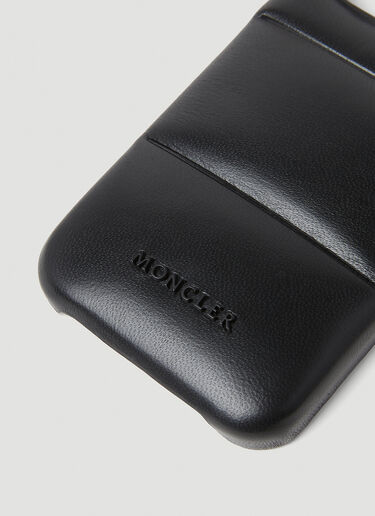 Quilted iPhone 13 Case Moncler Quilted iPhone 13 Case Black mon0152048