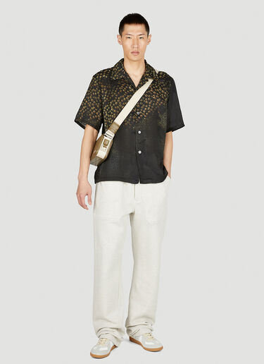 Floral Print Shirt Our Legacy Floral Print Shirt Black our0153007