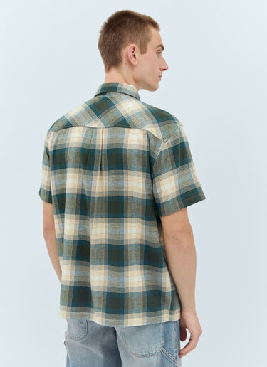 thisisneverthat® Ombre Check Shirt Green tsn0156004