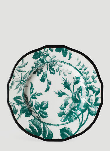 Gucci Set Of Two Herbarium Accent Plate Green wps0638361