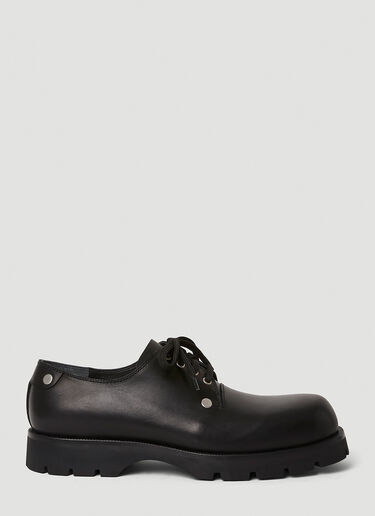 Jil Sander Stud Derby Shoes Black jil0146044