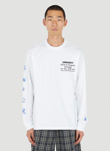 carhartt white long sleeve t shirt