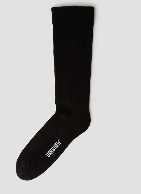 Rick Owens DRKSHDW Cunty Socks Brown drk0154001