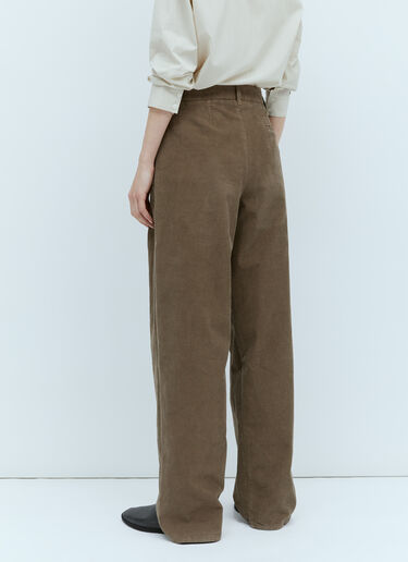 The Row Rufos Corduroy Pants Brown row0253020