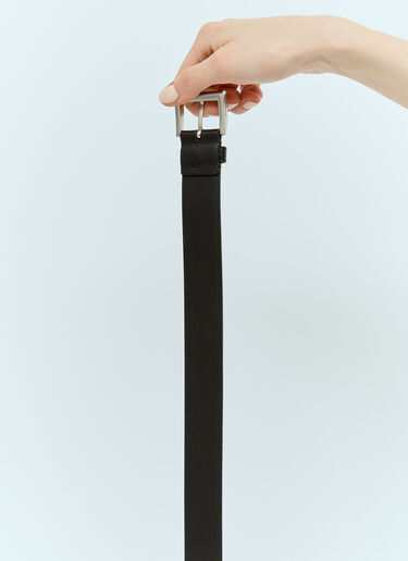 Prada 皮革腰带  黑色 pra0256058