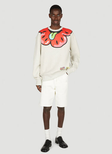 Flower Sweatshirt Kenzo Flower Sweatshirt Grey knz0152023