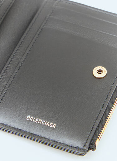 Balenciaga Monaco Bi-Fold Wallet Black bal0257039