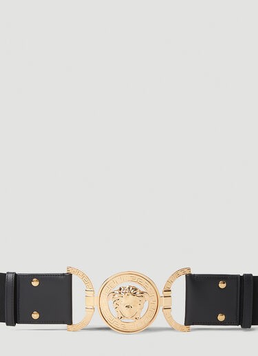 Versace La Medusa Belt Black vrs0252025