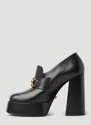 Versace Aevitas Platform Heels Black vrs0253027