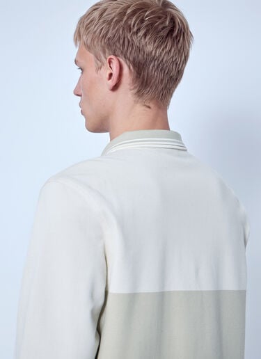 Fred Perry x Craig Green Reversible Long Sleeve Polo Shirt Beige fry0166006