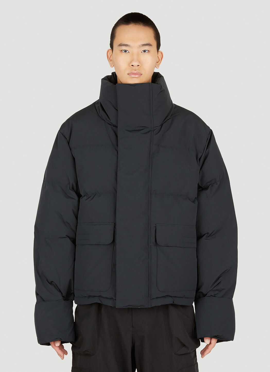 Entire Studios Pfd V2 Puffer Jacket In Black | ModeSens