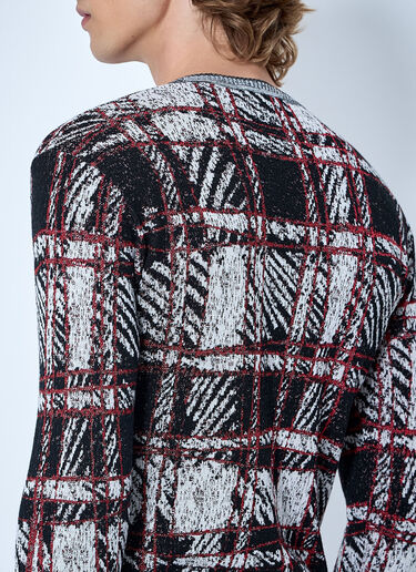 LN-CC® - Vivienne Westwood: Piqué Sweater - Grey Vivienne Westwood Piqué Sweater Grey vvw0165012