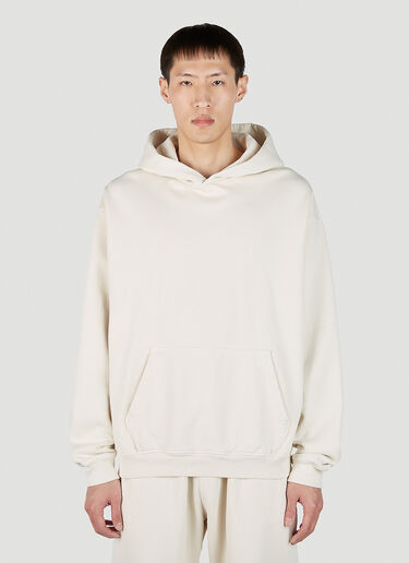 Ecosystem Relaxed Hooded Sweatshirt Cream ecs0150005