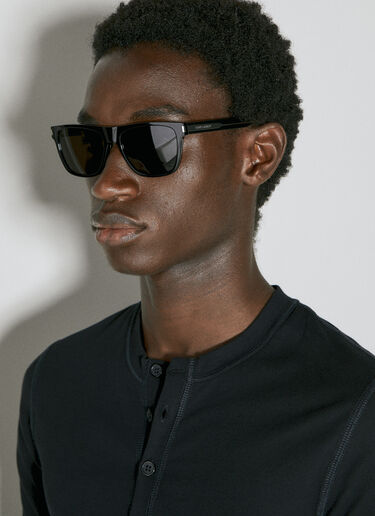 SL 619 Square Sunglasses Saint Laurent SL 619 Square Sunglasses Black yss0154004