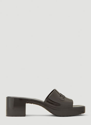 Gucci Rubber Mules Black guc0241081