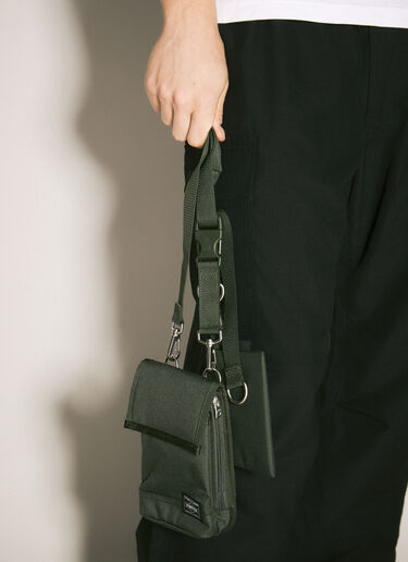 Comme des Garçons Homme Logo Patch Crossbody Bag Green cdh0158005