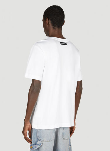 Marine Serre Moon Print T-Shirt White mrs0152007