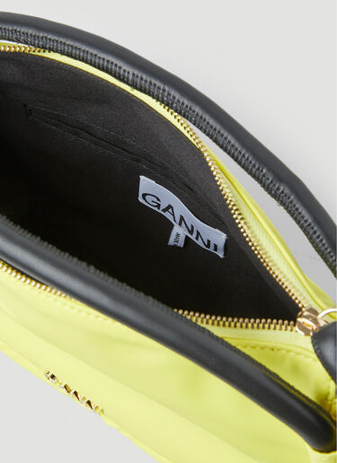 GANNI Knot Mini Handbag Yellow gan0251048