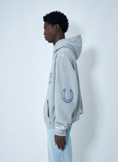 Gallery Dept. Distressed Chateau Raunch Hooded Sweatshirt Grey gdp0160062