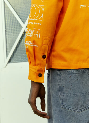 Space Available Utopia Work Jacket Orange spa0354007