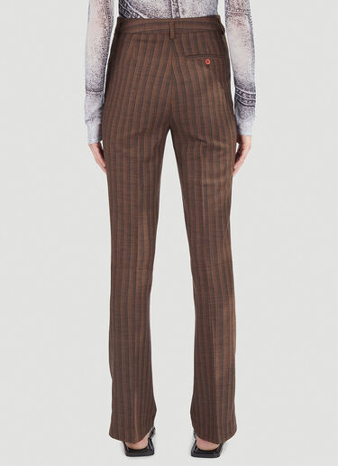 Acne Studios Stripe Suit Pants  Brown acn0246039