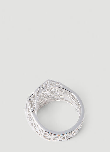 Tom Wood Mesh Ring Silver tmw0352007