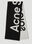Acne Studios Logo Scarf Black acn0148076