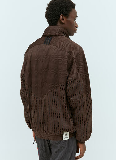 ジップアップ パネル コンストラクションジャケット adidas x Song for the Mute ジップアップ パネル コンストラクションジャケット ブラウン asf0154005